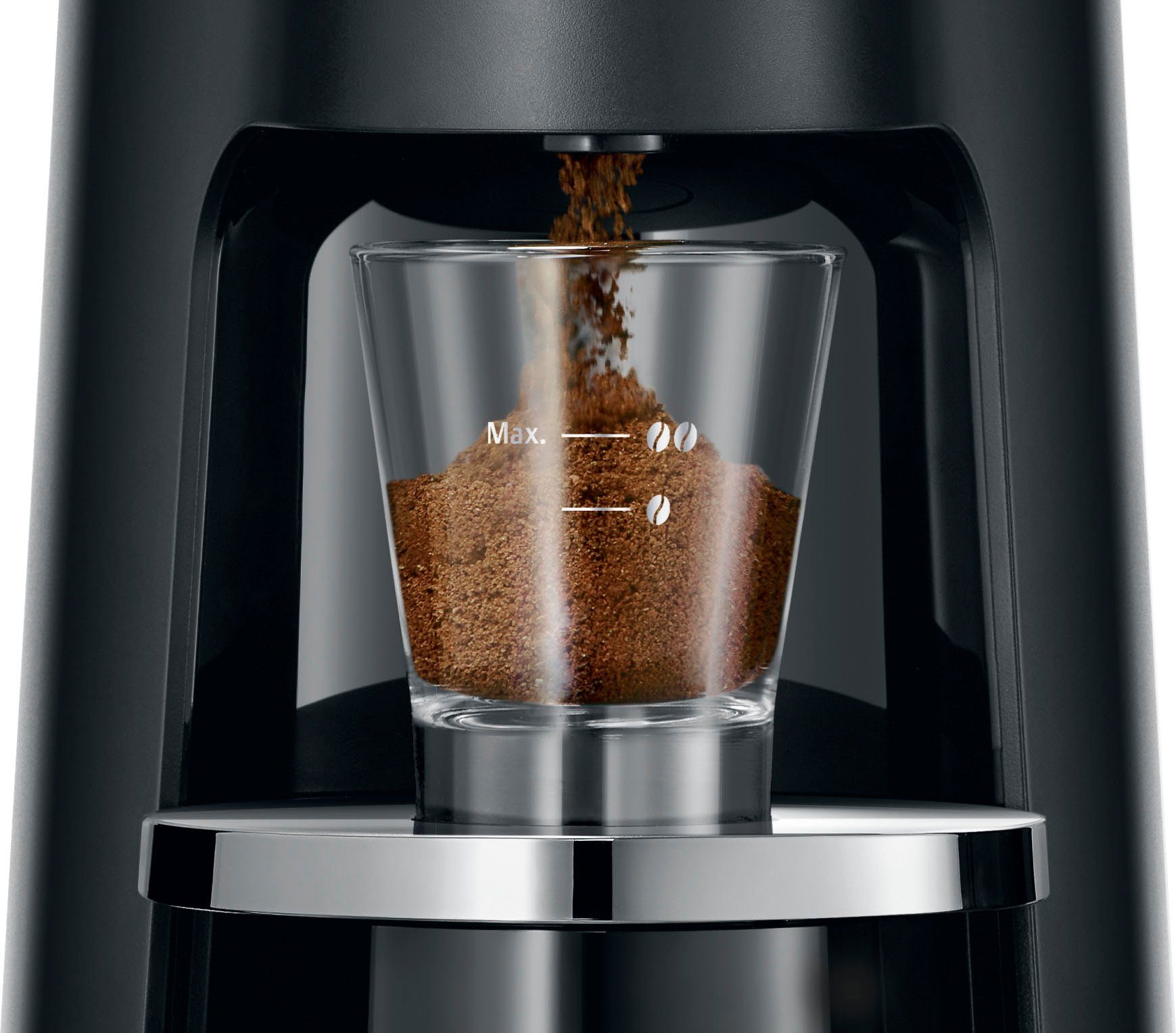 JURA Kaffeemühle 25048 P.A.G., 150 W, Kegelmahlwerk, 105 g Bohnenbehälter