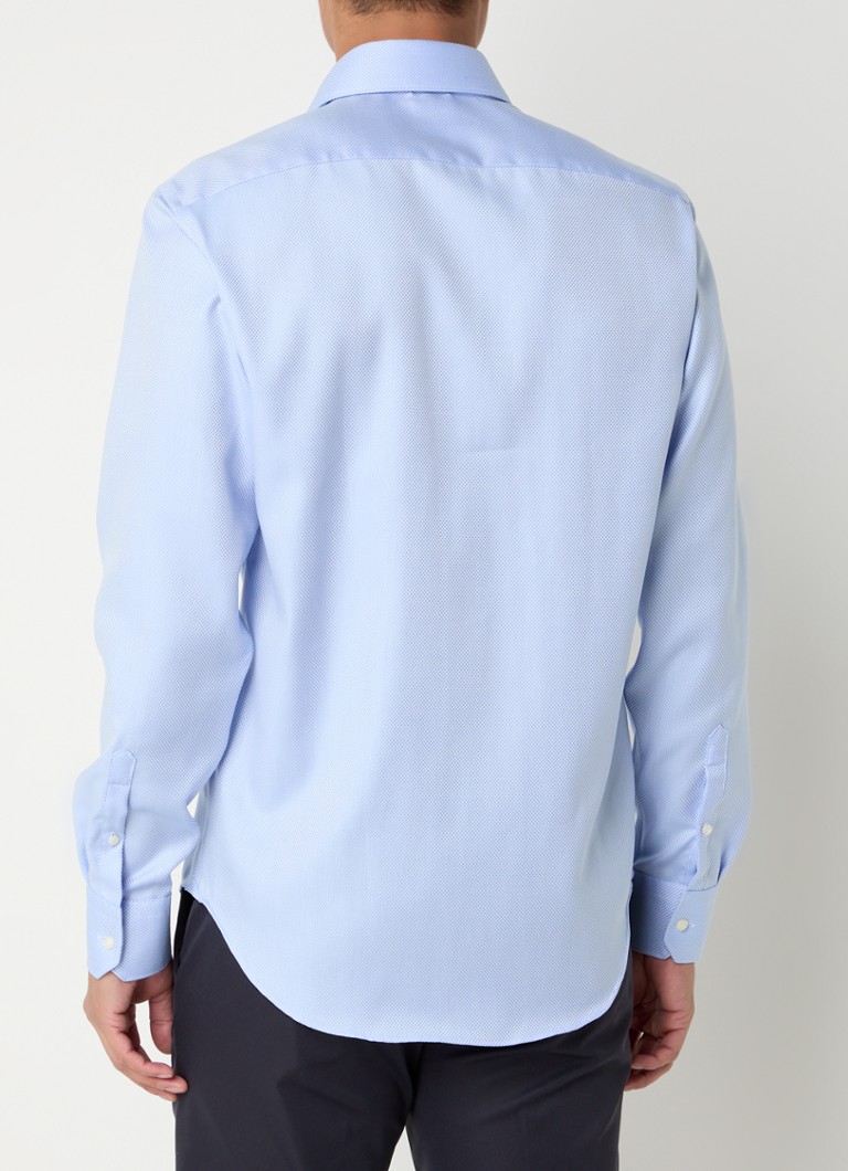 Boggi Milano Slim fit košulja s mikro uzorkom