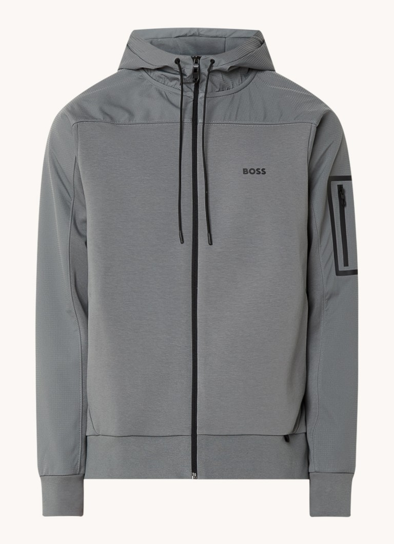 Hanorac HUGO BOSS Sariq cu buzunare laterale