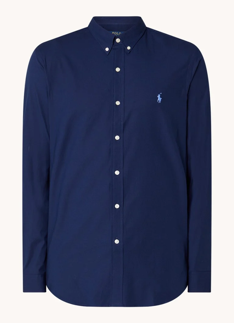 Ralph Lauren slim fit košulja s vezom logotipa