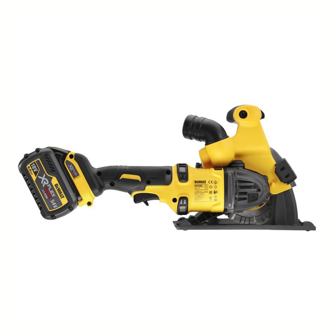 DeWalt DCG200T2-QW Rezač za utore Flexvolt 54 V 6,0 Ah Li-ion 0-32 mm
