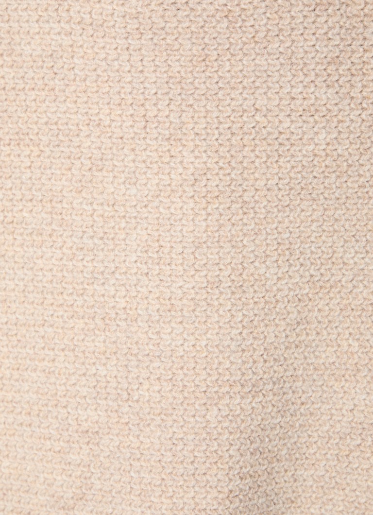 Sandro Fine-knit wool cardigan with patch pockets