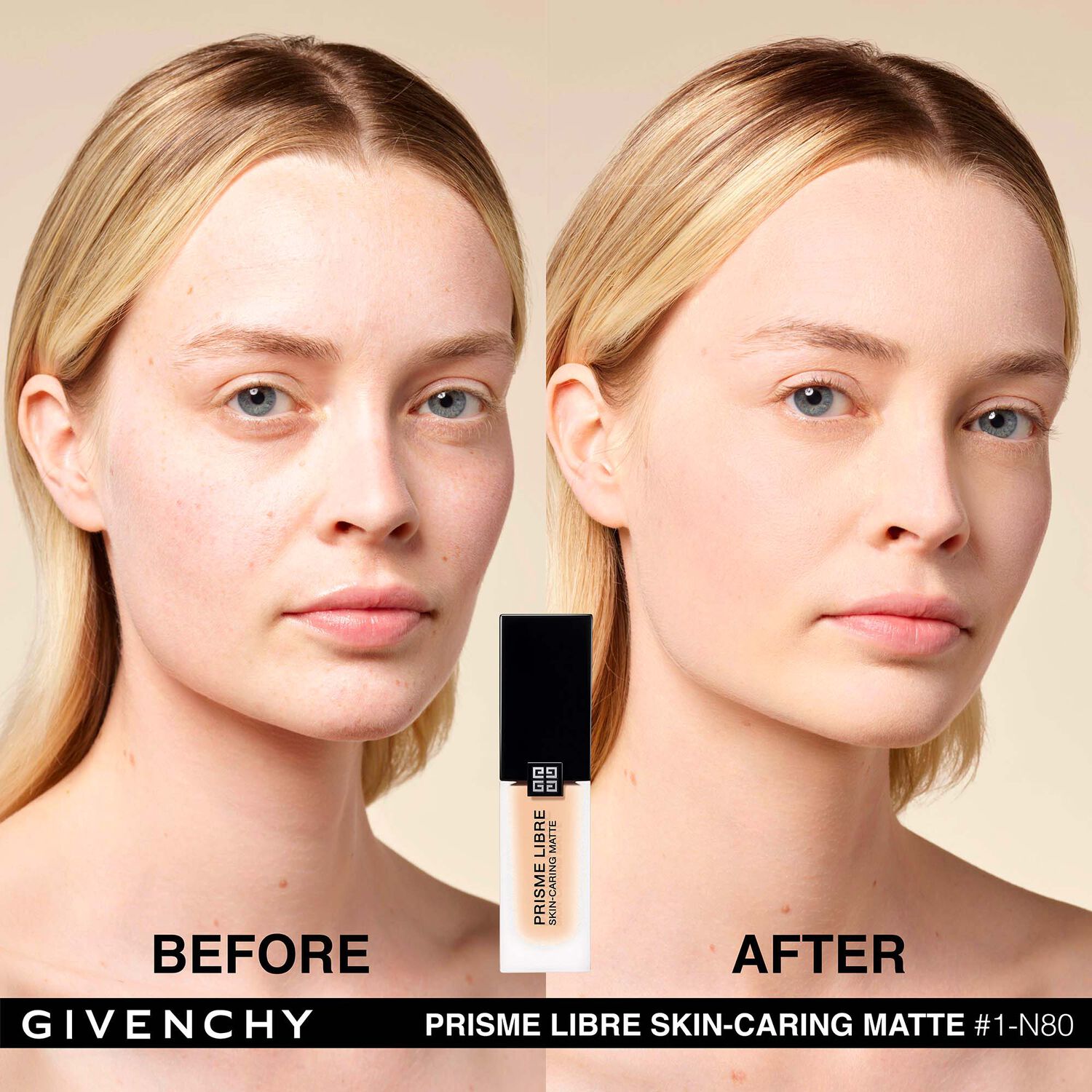 Givenchy Prisme Libre Skin - Caring Matte Fond de Teint Fini Mat Lumineux - 30 ml