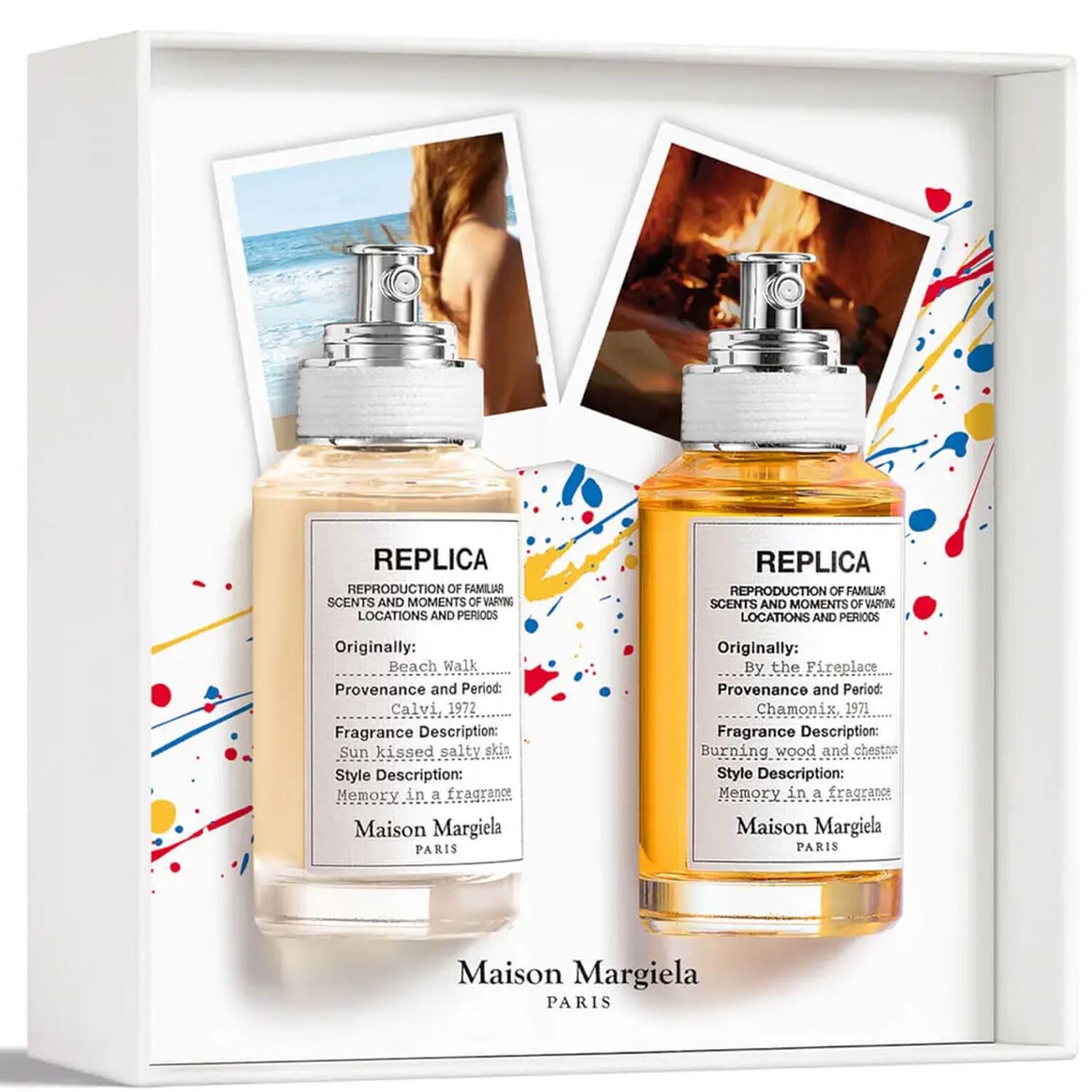 Maison Margiela Beach Walk & By The Fireplace Coffret Eau de toilette 2 x 30 ml