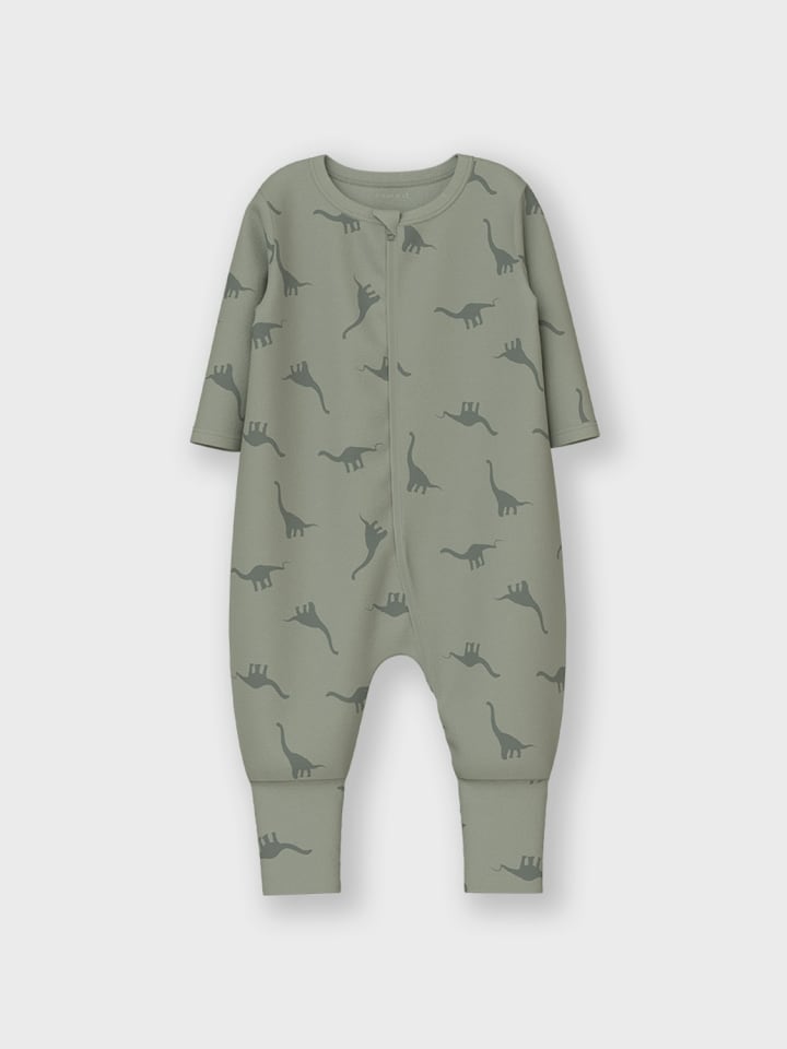 name it Schlafstrampler NBMNIGHTSUIT DINO in agave green günstig kaufen