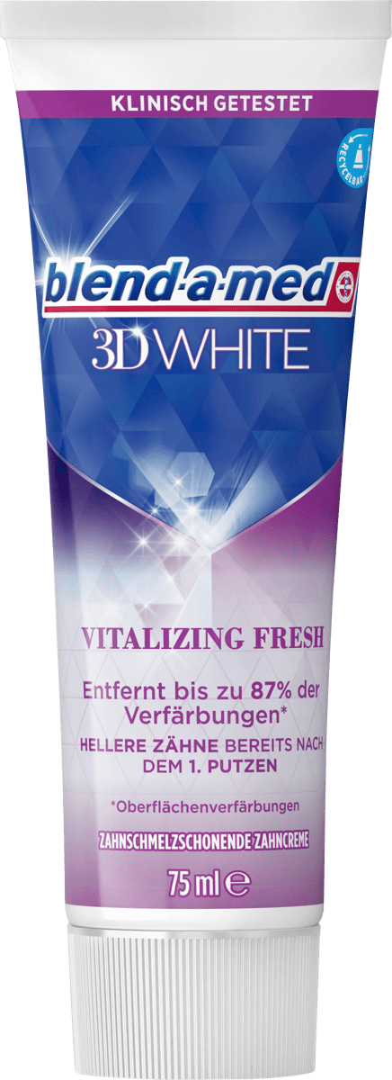 Zahnpasta 3D White Vitalizing Fresh, 75 ml