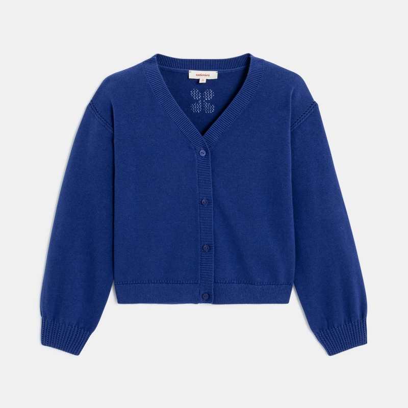 Cardigan fille bleu Catimini