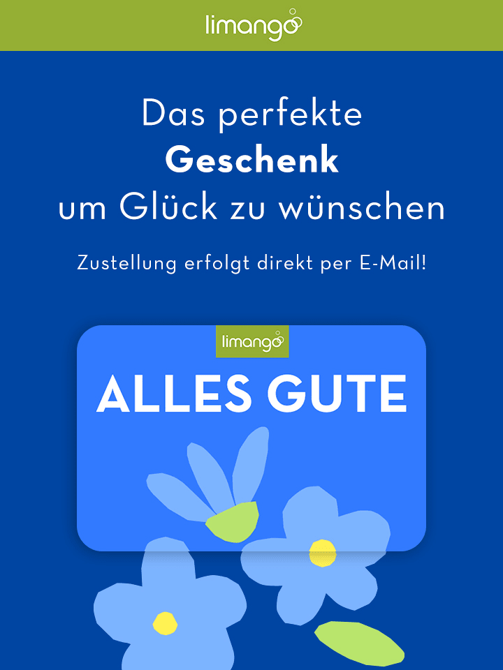 limango Digitale Geschenkkarte/Geschenkgutschein – Motiv: Alles Gute günstig kaufen