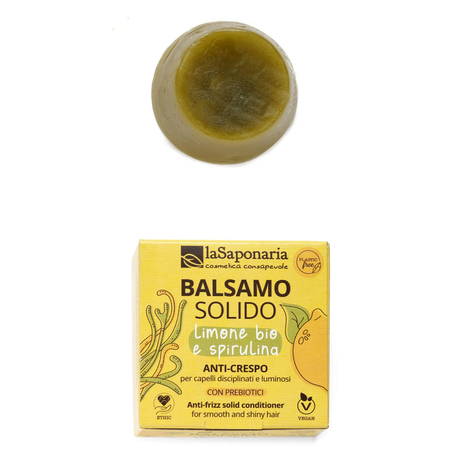 Acondicionador sólido para cabello y cuero cabelludo con brillo y antiencrespamiento - Acondicionador disciplinante/antiencrespamiento para el cabello