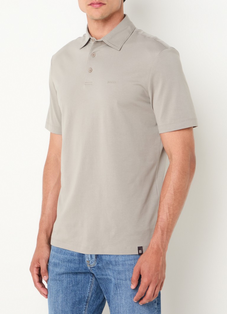 Boggi Milano Regular fit polo with logo