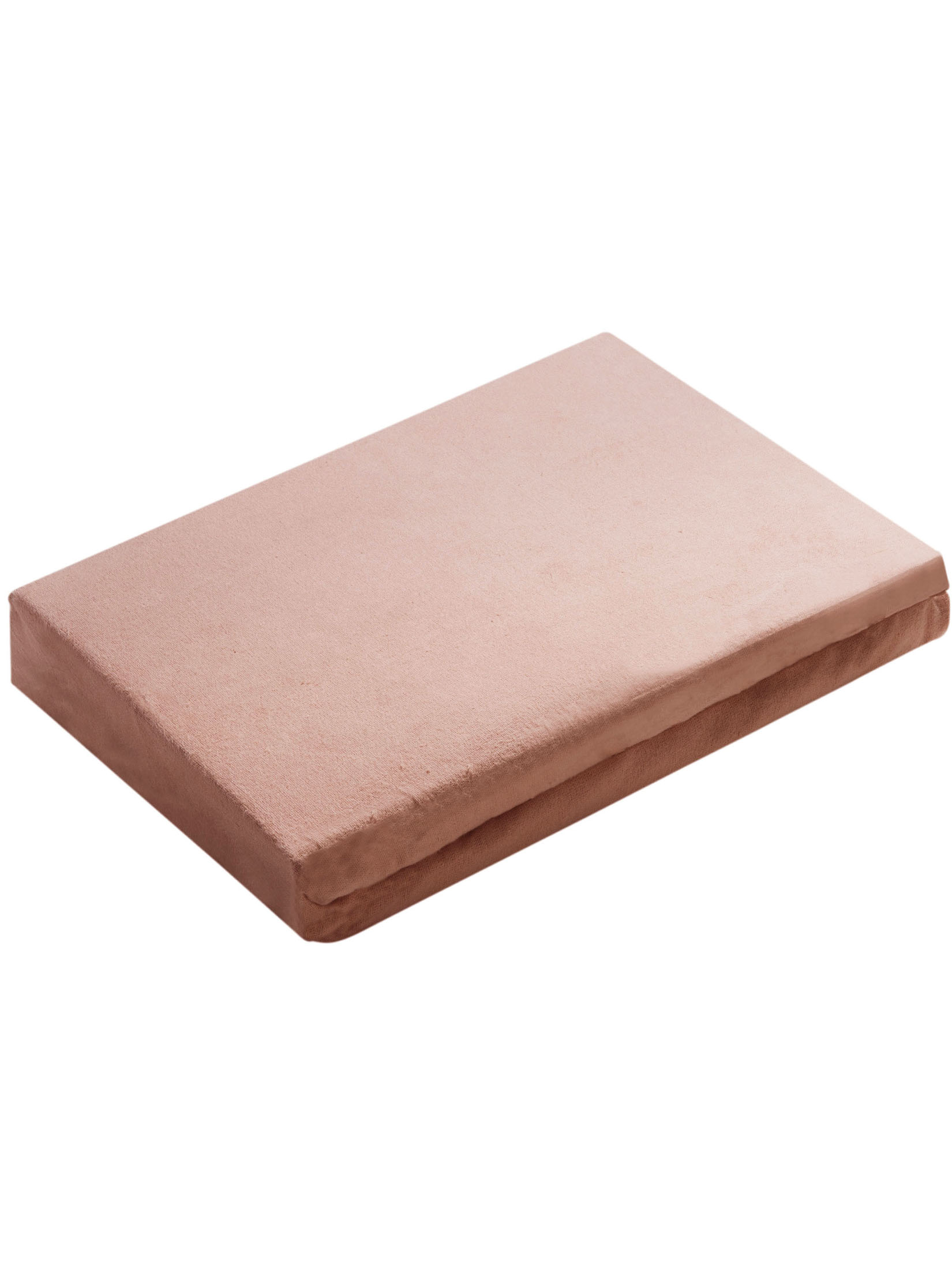 Arosa Flanell-Spannbetttuch, Altrosa