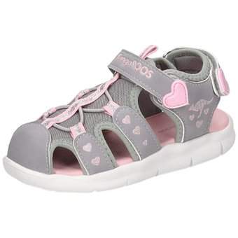 KangaROOS K Mini Flat Sandale in grau