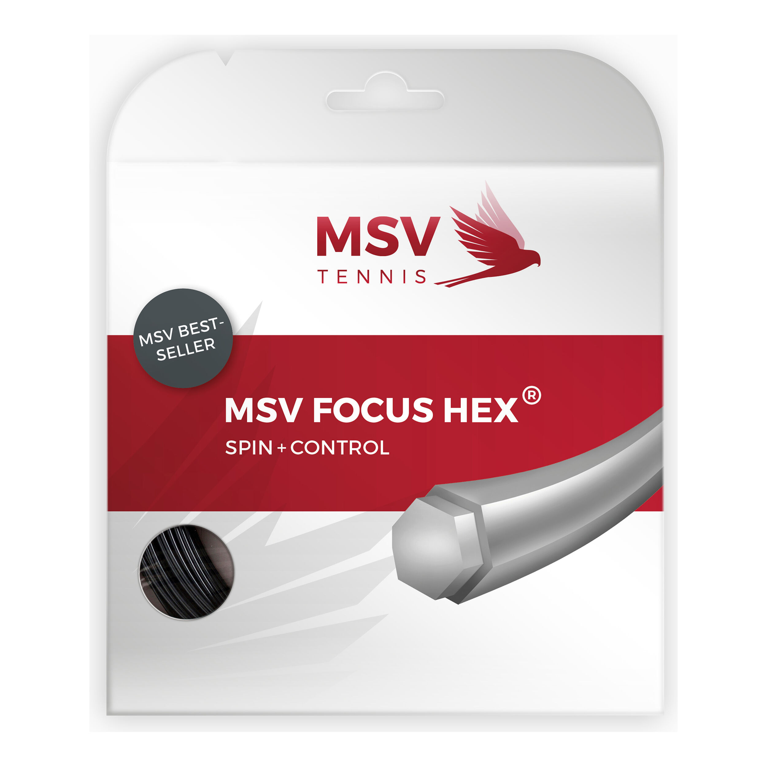 Focus-HEX Saitenset 12m - Schwarz