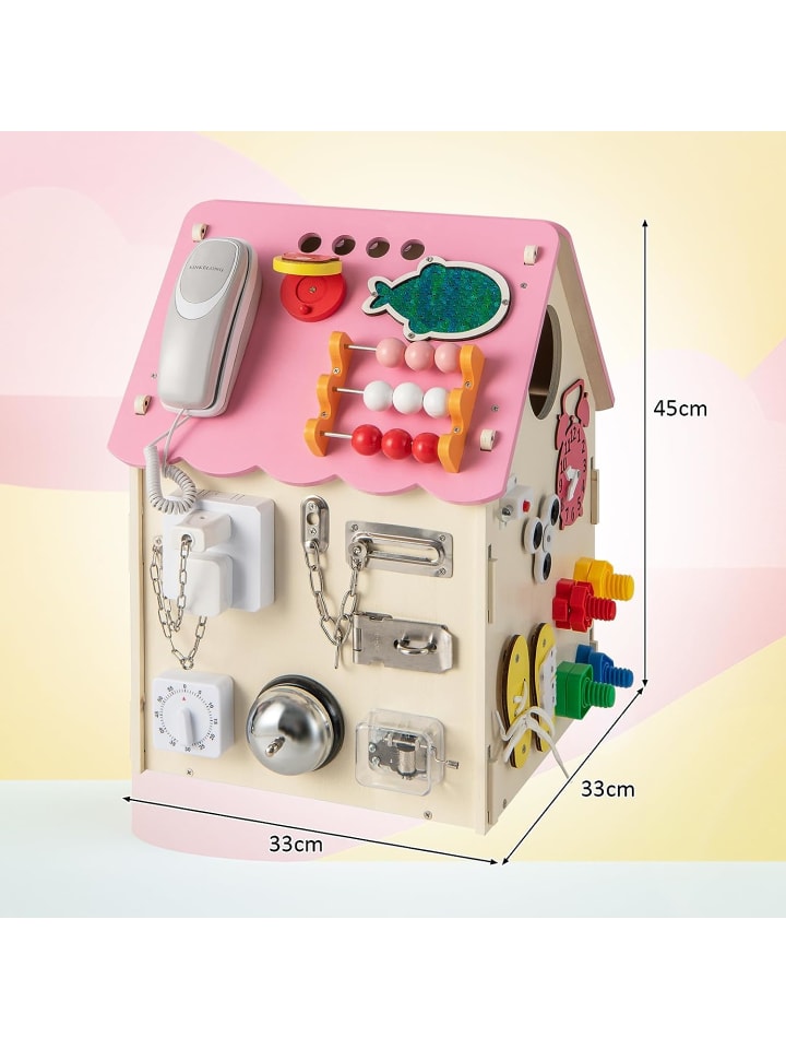 COSTWAY Werkzeugbank in Rosa günstig kaufen 33 x 33 cm