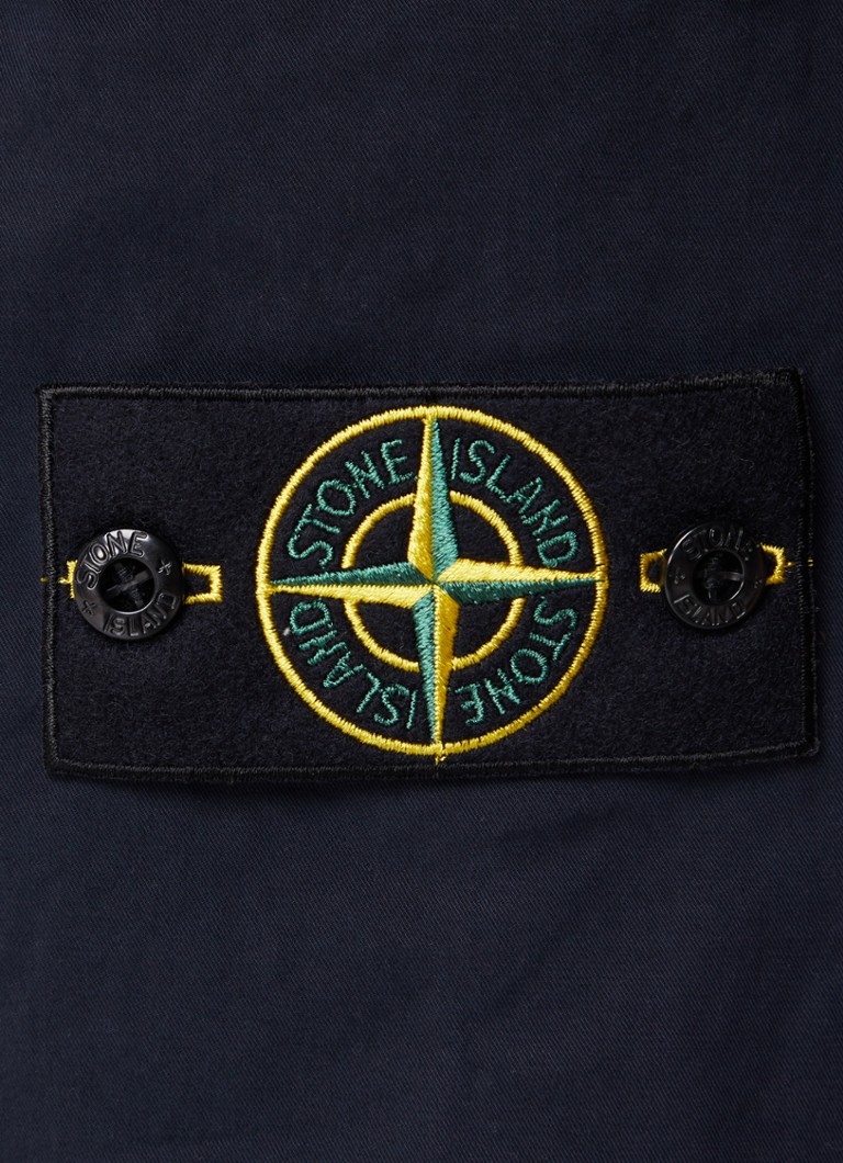 Pantaloni cargo conici Stone Island 30410 cu logo