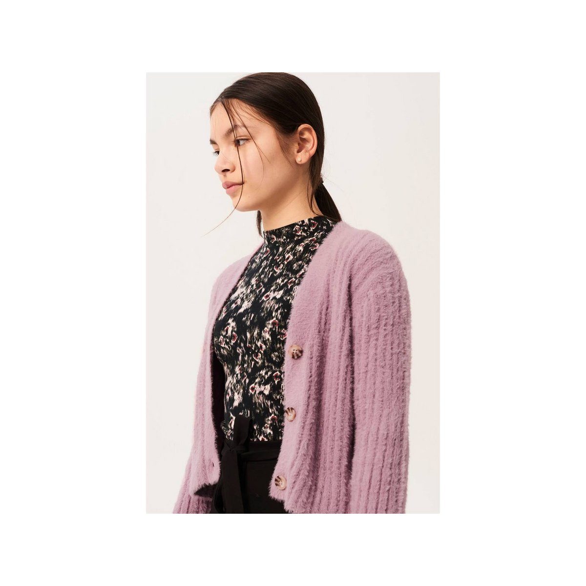 Garcia Strickjacke grau (1-tlg)