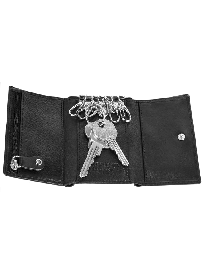 Szuna Schlüsseltasche in schwarz günstig kaufen onesize