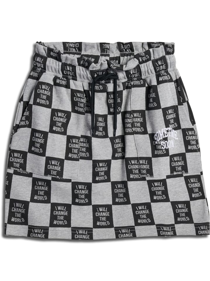 Sometime Soon Sometime Soon Verstellbare Taille Rock Stsmarilyn Mädchen in GREY MELANGE günstig kaufen