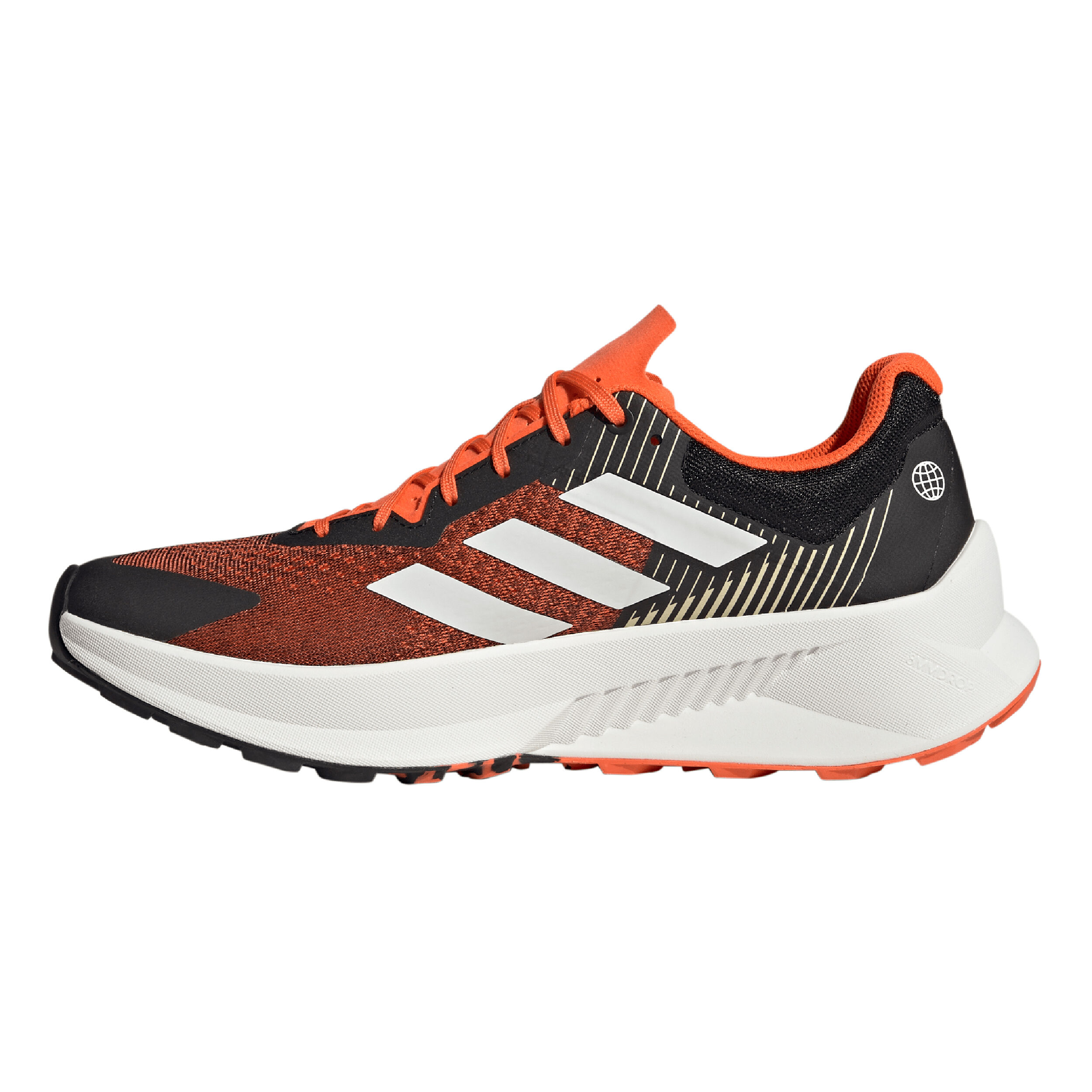 Terrex Soulstride Flow Trailschuh Herren - Schwarz, Weiß