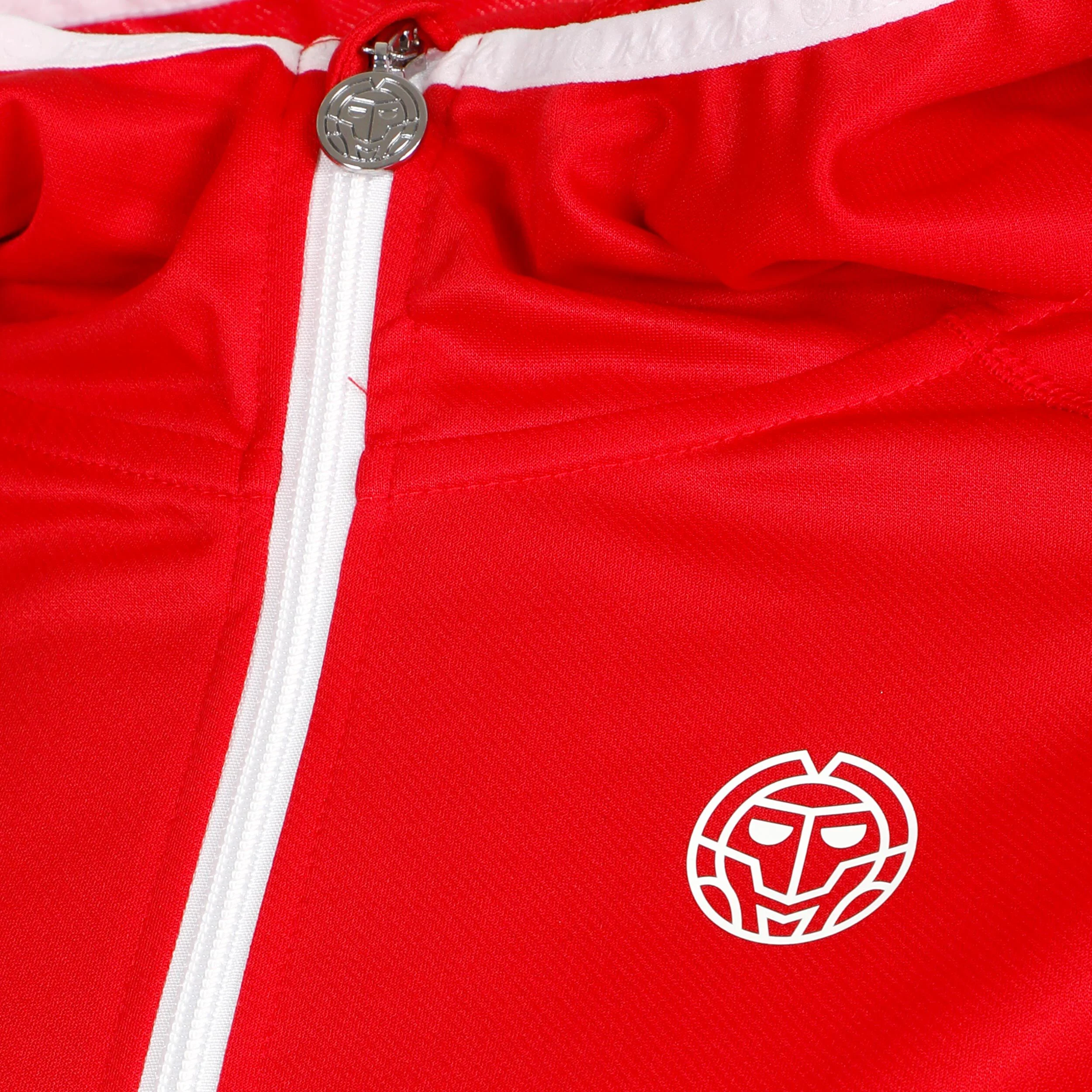 Inga Tech Trainingsjacke Damen - Rot, Weiß
