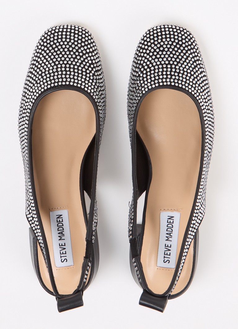 Kožené boty Steve Madden Smitten s kamínky