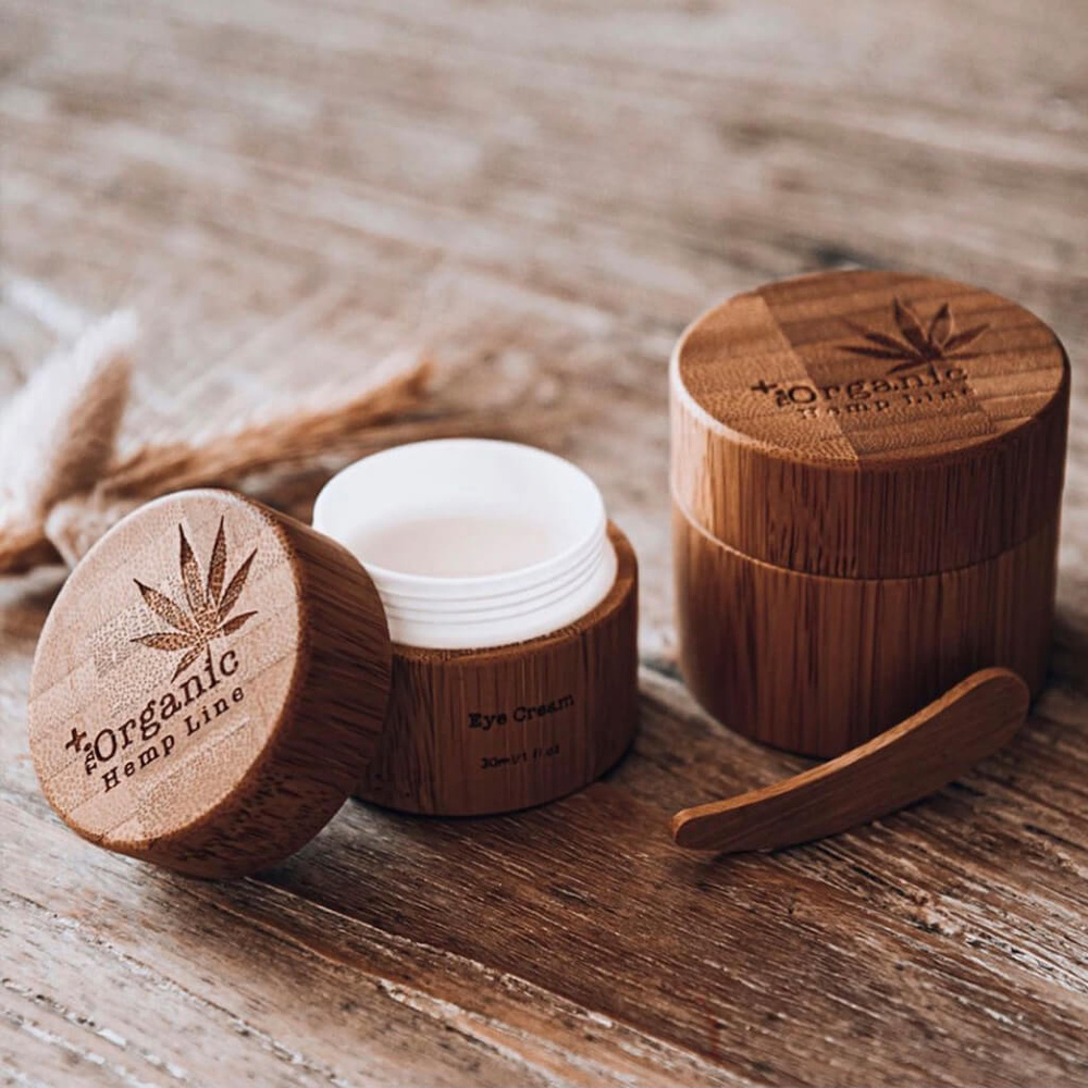 The Organic Hemp Line Crème Contour des Yeux Soin Naturel et Biologique au Chanvre