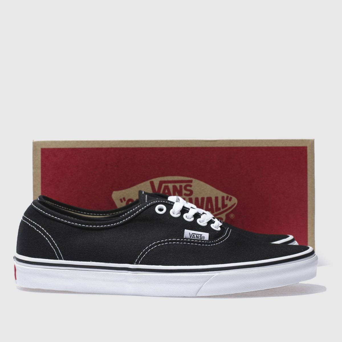 Vans Authentic cipők fekete-fehérben