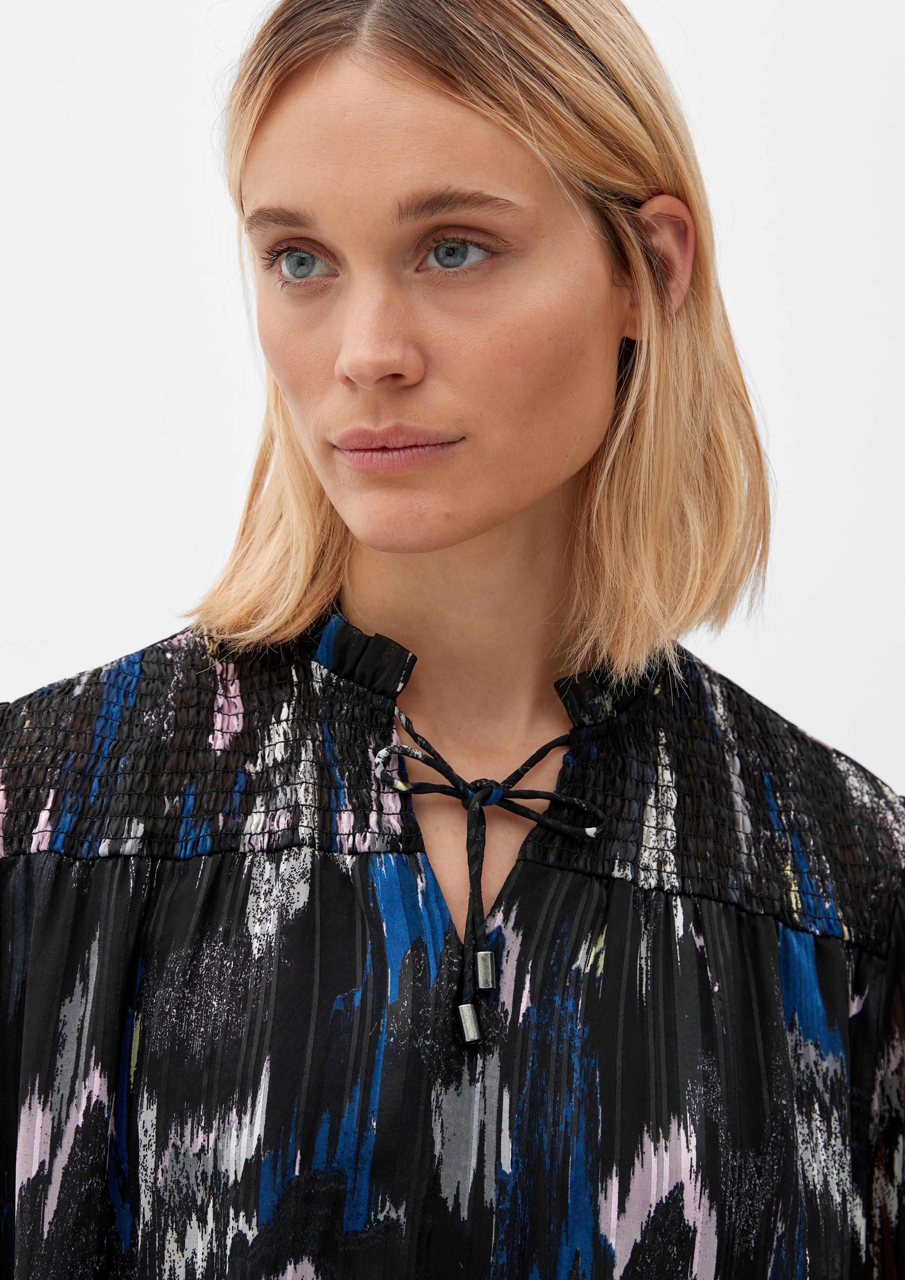 Bluse mit Rüschenkragen  2124774-99A1