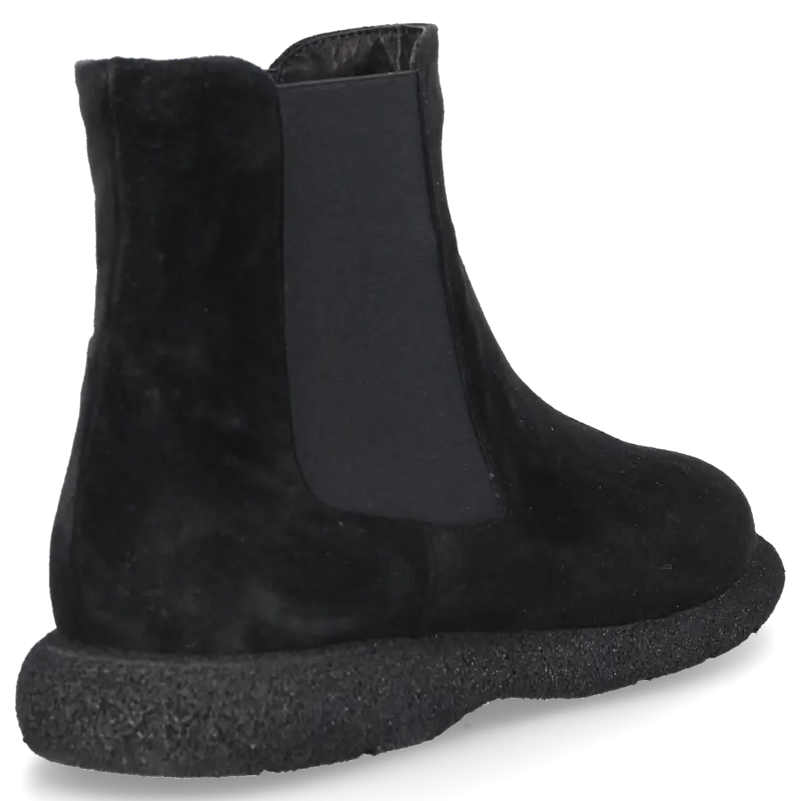 Truman's - Chelsea Boots 9619 Veloursleder - schwarz