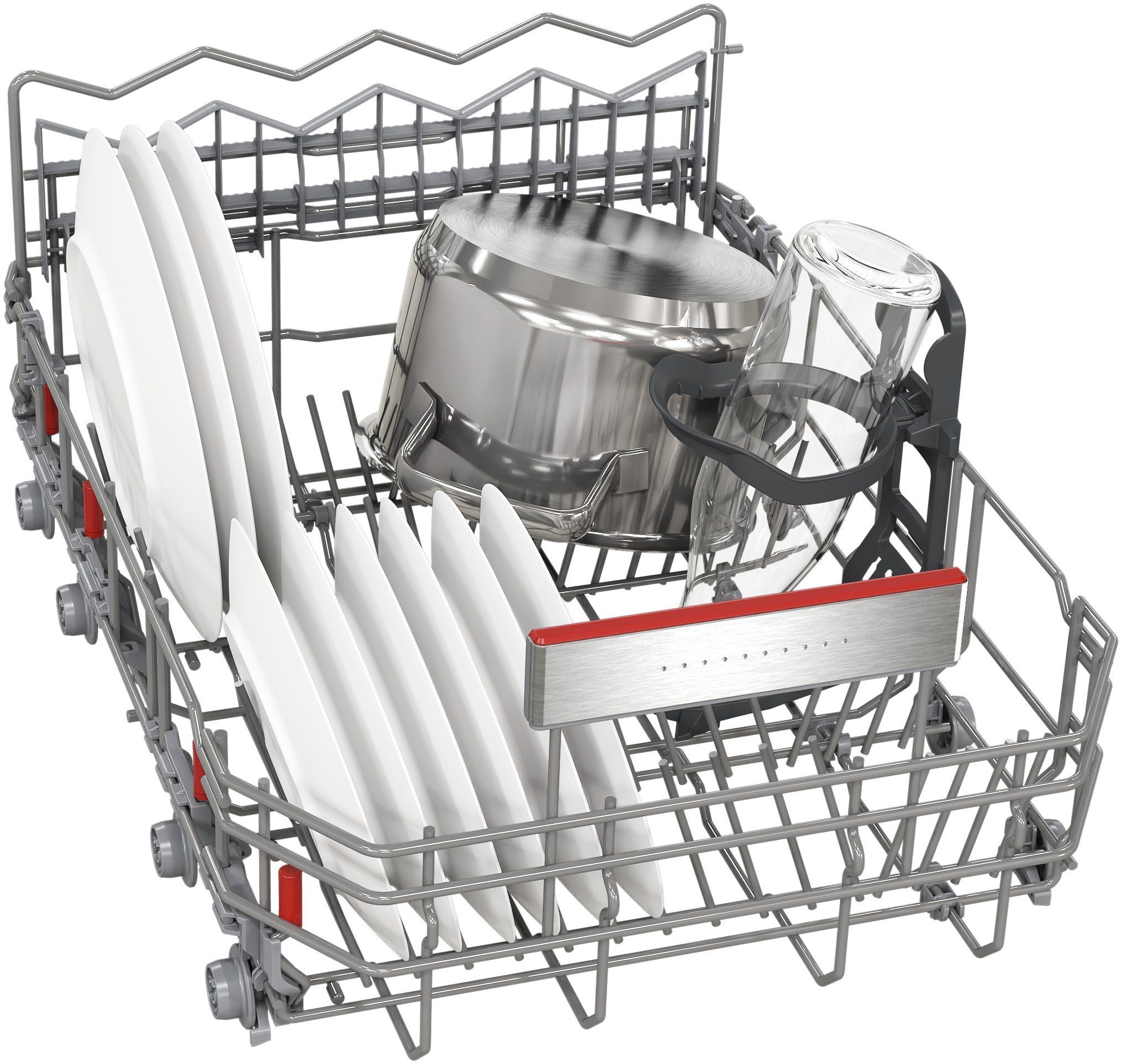 BOSCH teilintegrierbarer Geschirrspüler Serie 6, SPI6ZMS29E, 10 Maßgedecke