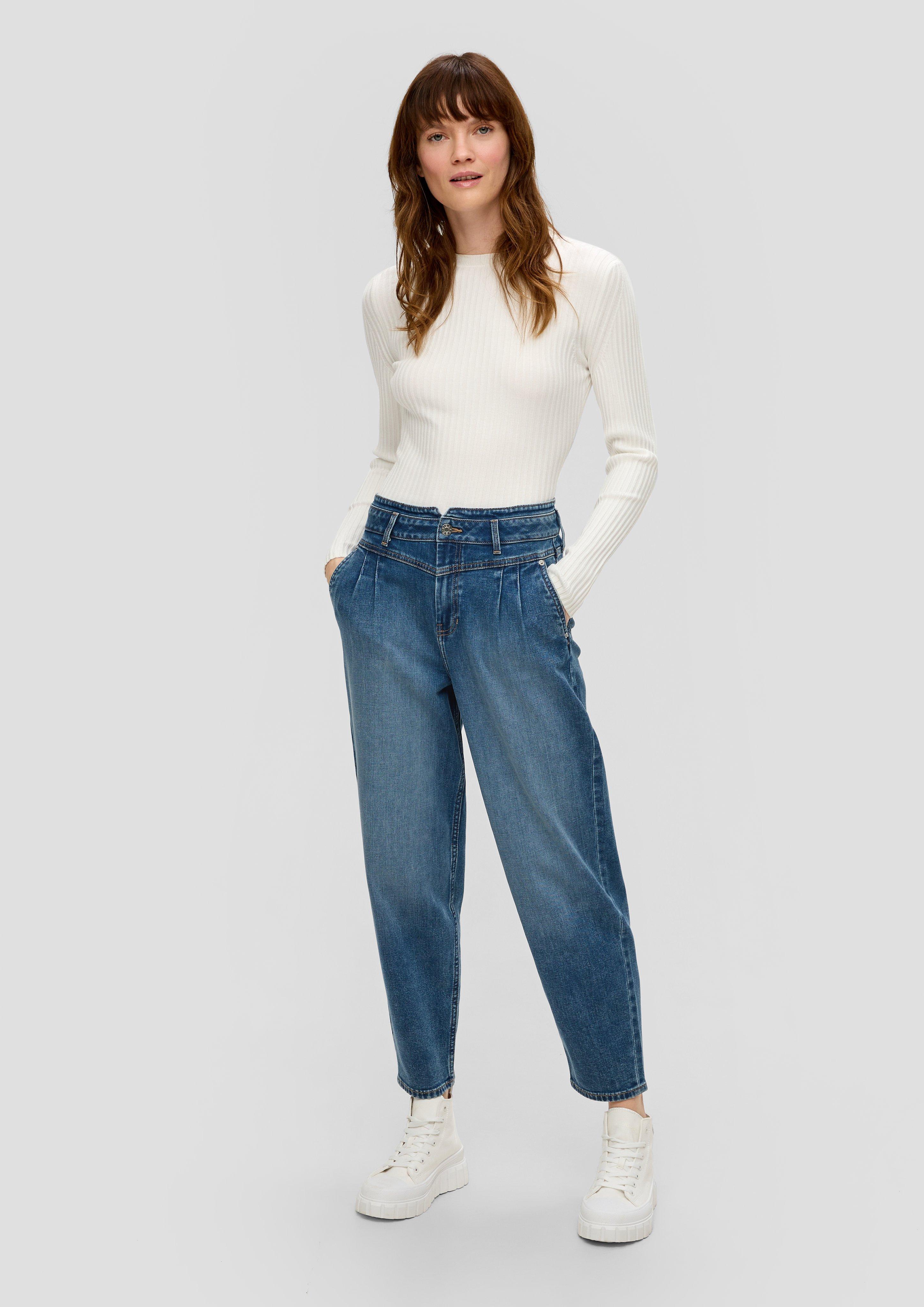 Ankle Jeans / Regular Fit / High Rise / Barrel Leg  2145995-56Z4