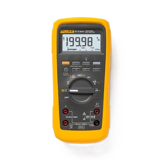 Fluke 5337412 87V MAX DMM og PVLEAD1 MC4 testledninger, bundt