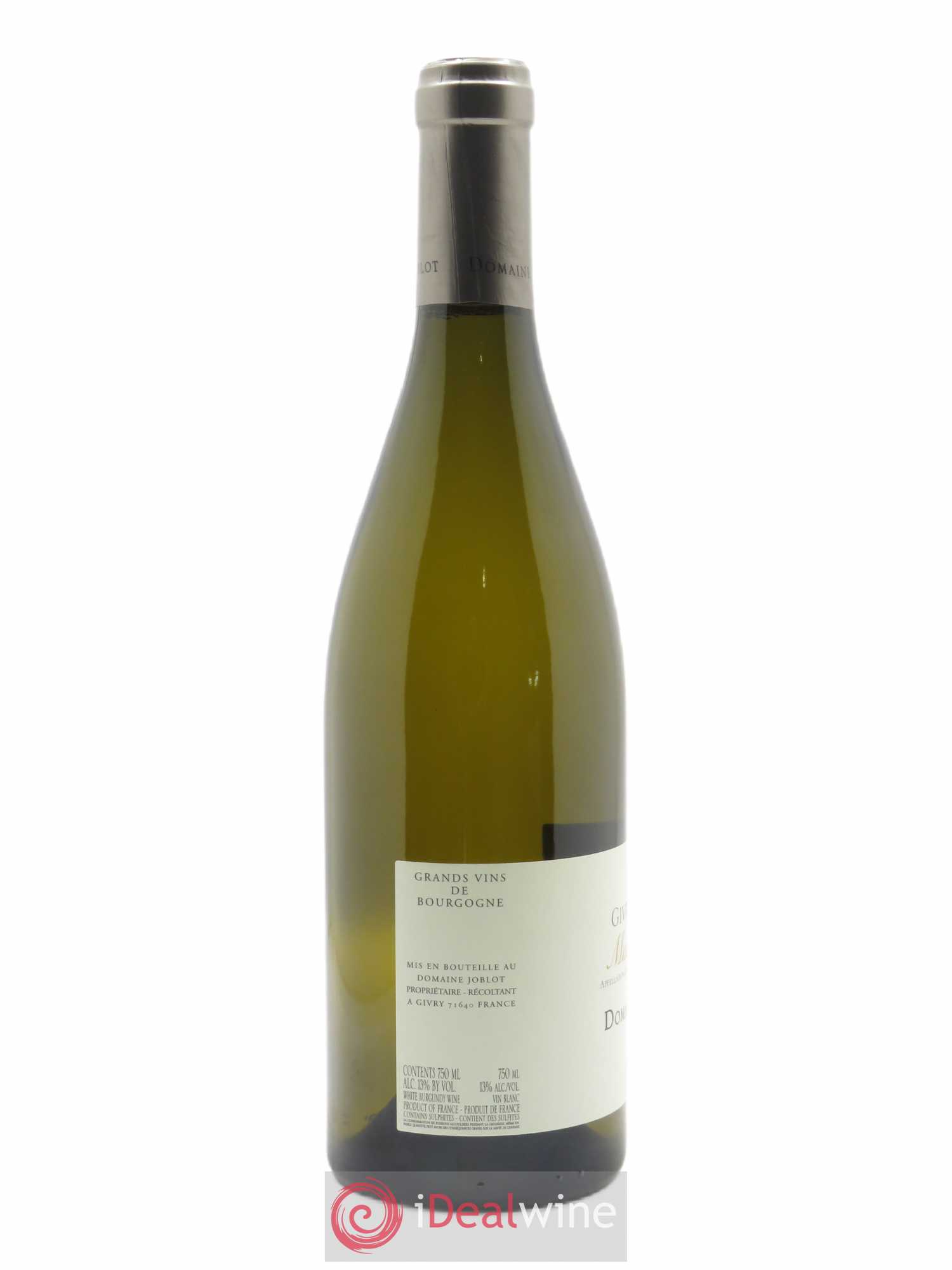 Givry 1er Cru Mademoiselle Joblot (Domaine)  2020 - Lot de 1 Bouteille