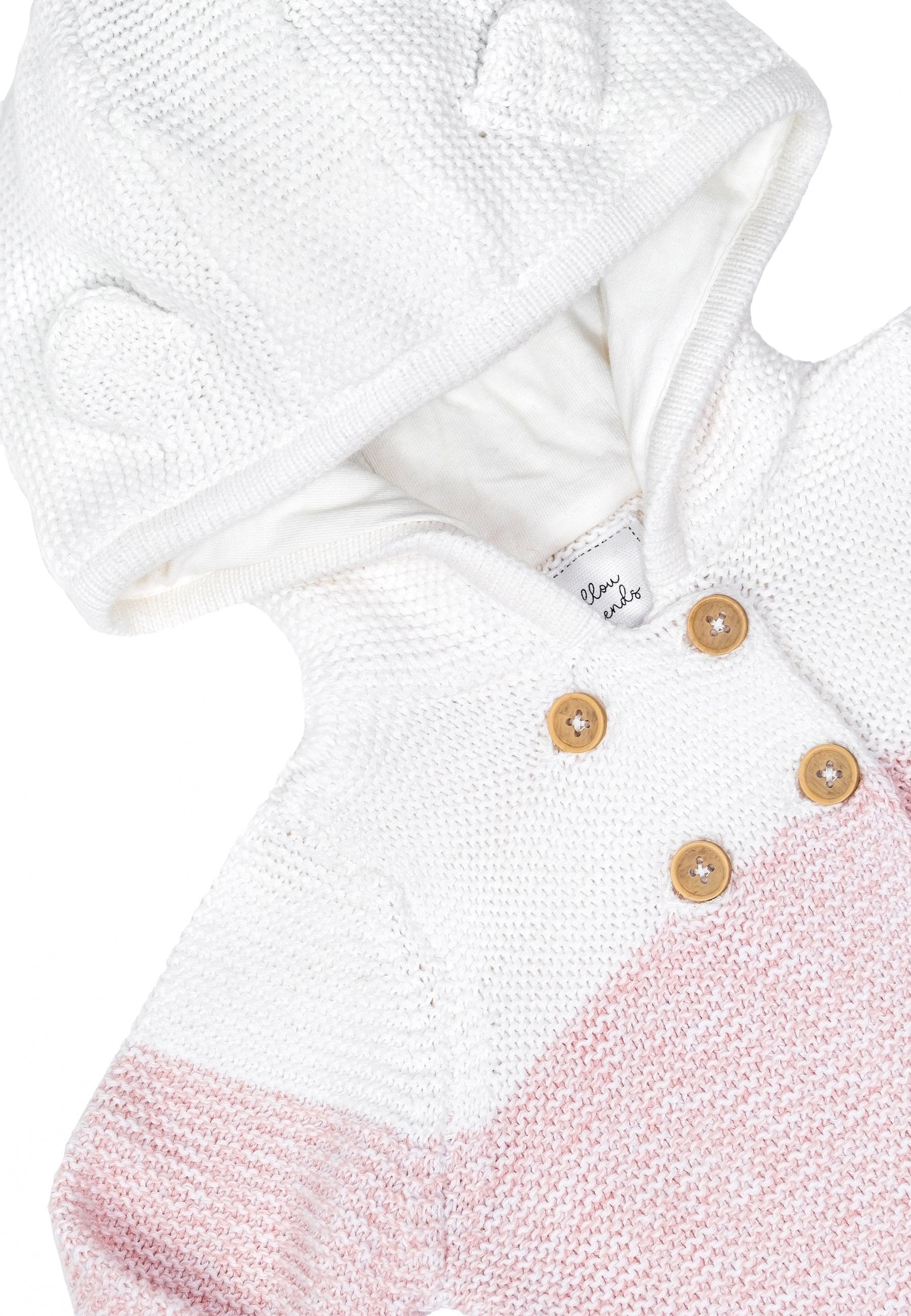 Stellou & friends Cardigan Strick-Cardigan mit Kapuze