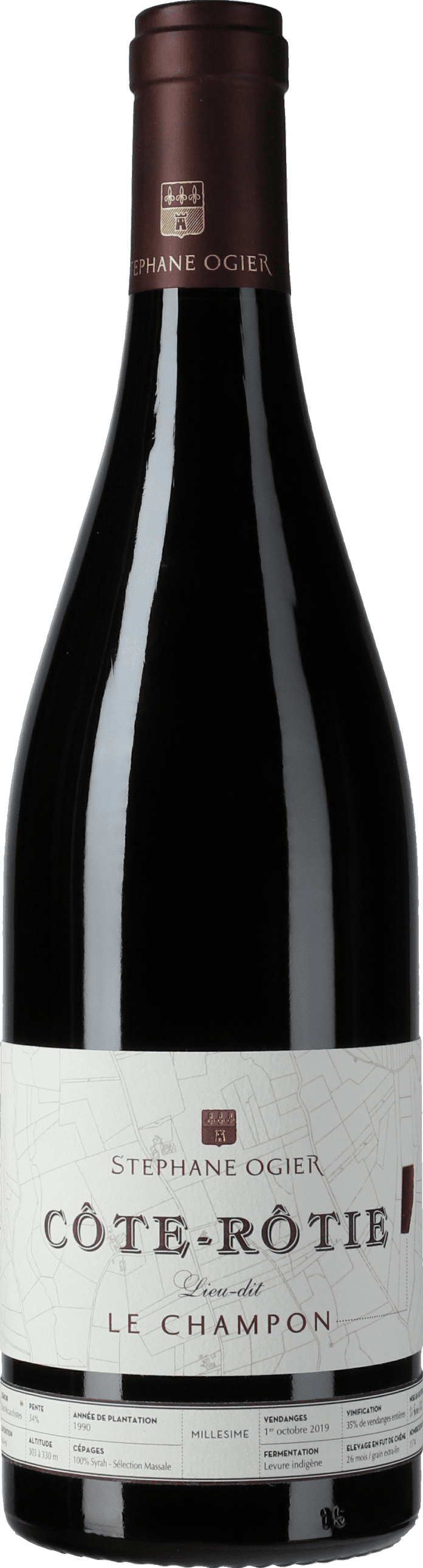 Domaine Stephane Ogier: Cote Rotie Lieu-Dit Le Champon  2019