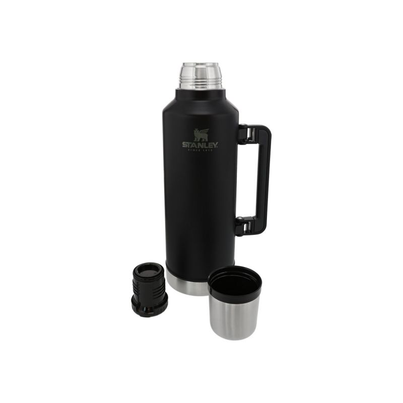 Stanley Classic Legendary Bottle XXlarge 2.5qt \/2.3 lt Matte Black Pebble