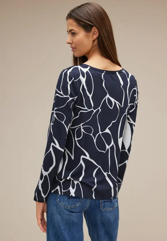 Street One Printshirt im Materialmix