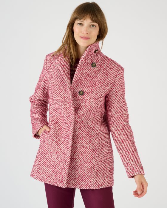 Manteau mélange laine chiné Thermolactyl