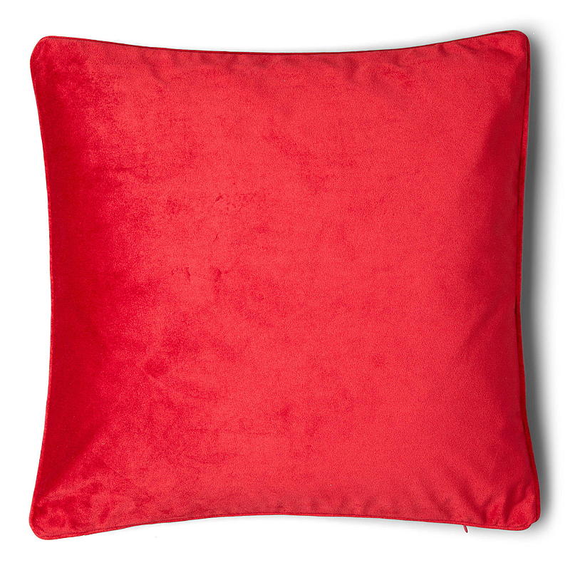 Home Putetrekk 45x45 cm velvet rød