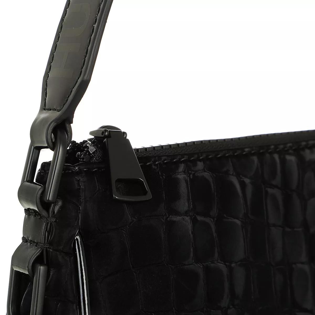HUGO BOSS Handtaschen schwarz Baguette Bag