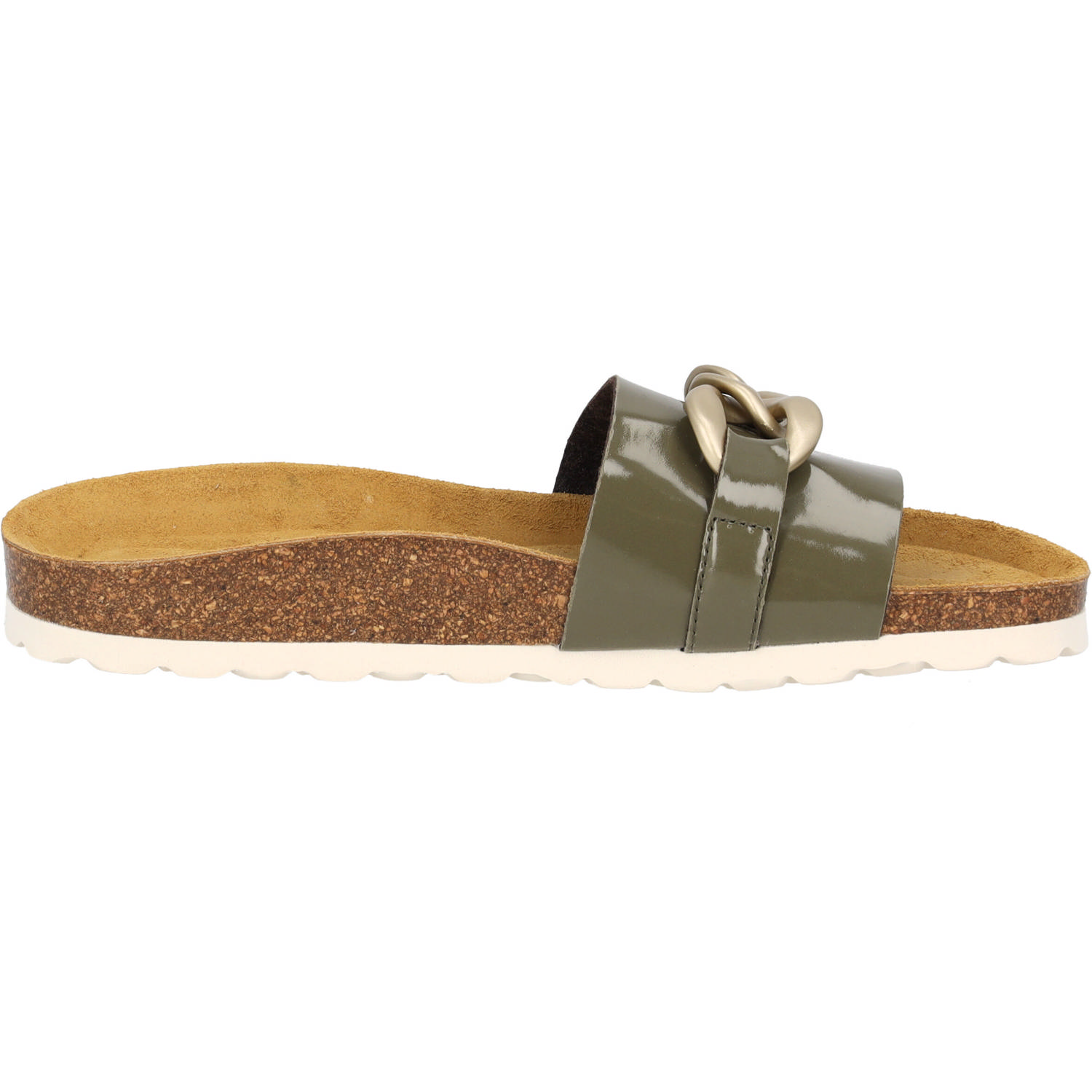 Palado Gozo, Pantoletten, Damen, Khaki Lack