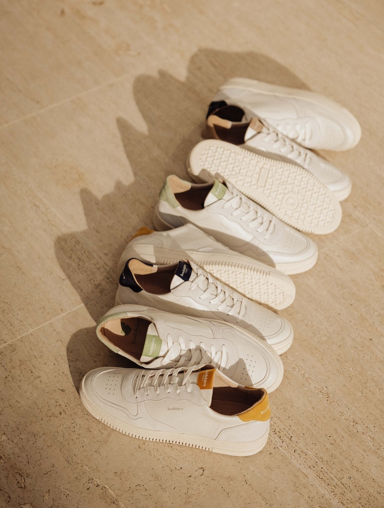 Travis - Blanc Cassé & Beige Cendré