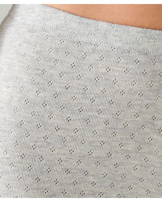 Caleçon long, maille fantaisie Thermolactyl