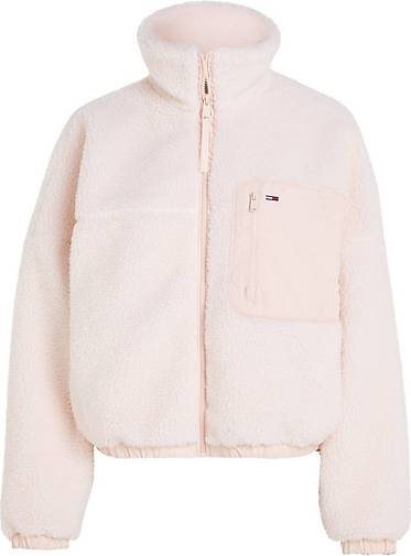 TOMMY-JEANS Damen Jacke CASUAL SHERPA JACKET