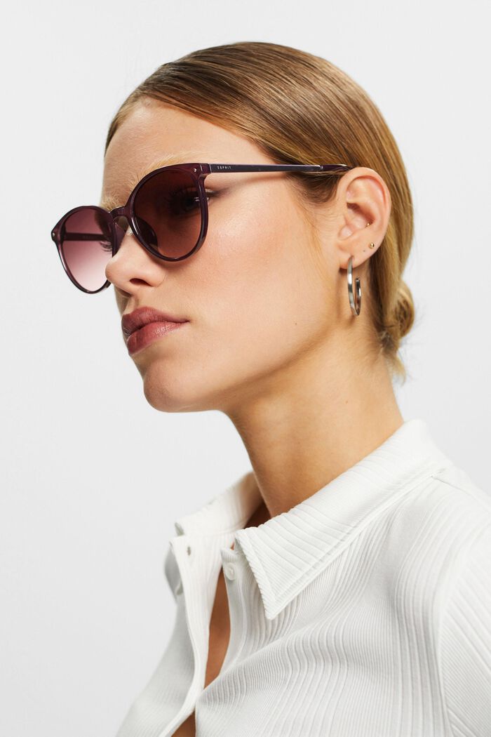 Sonnenbrille mit runder Fassung