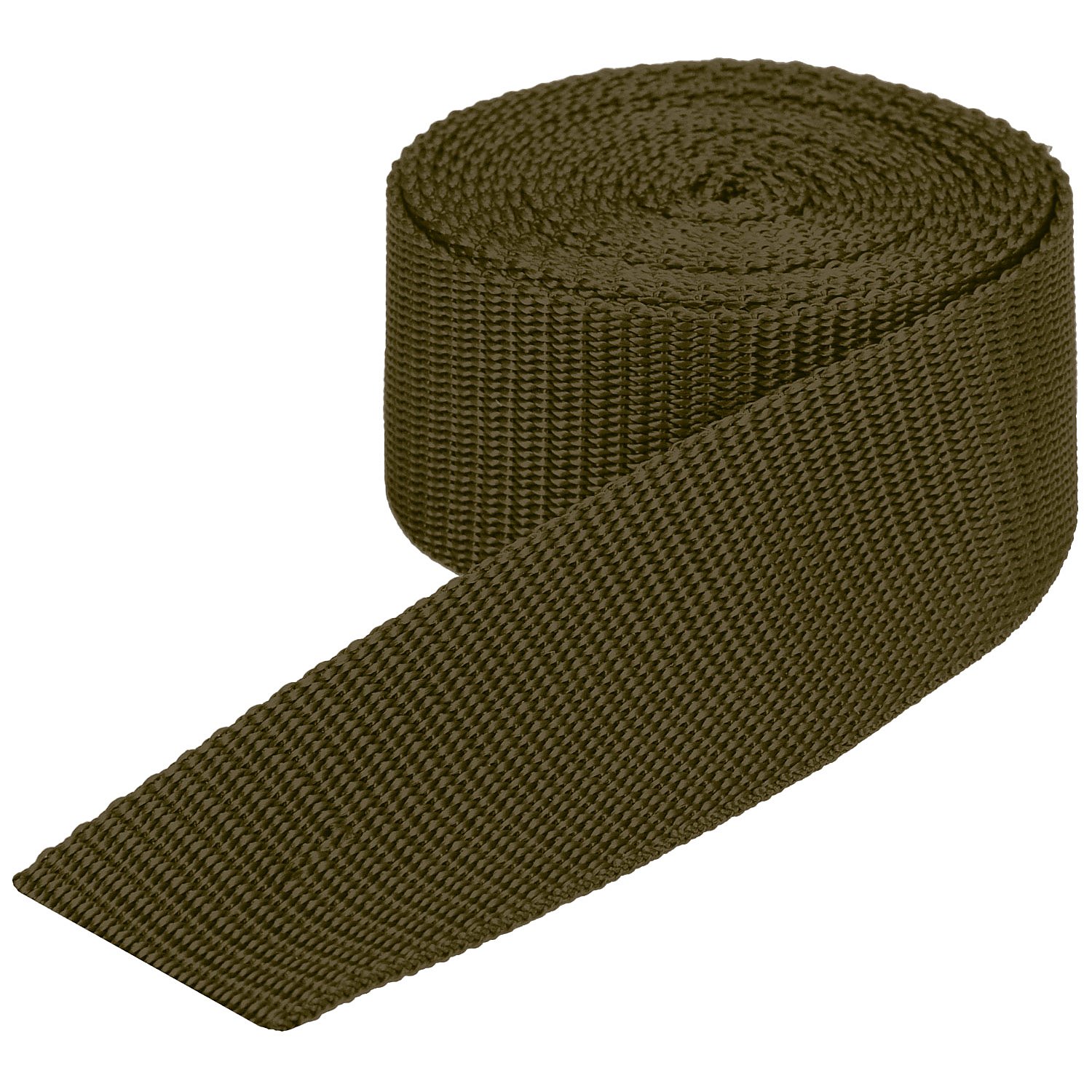 buttinette Taschengurtband, olivgrün, Breite: 4 cm, Länge: 3 m