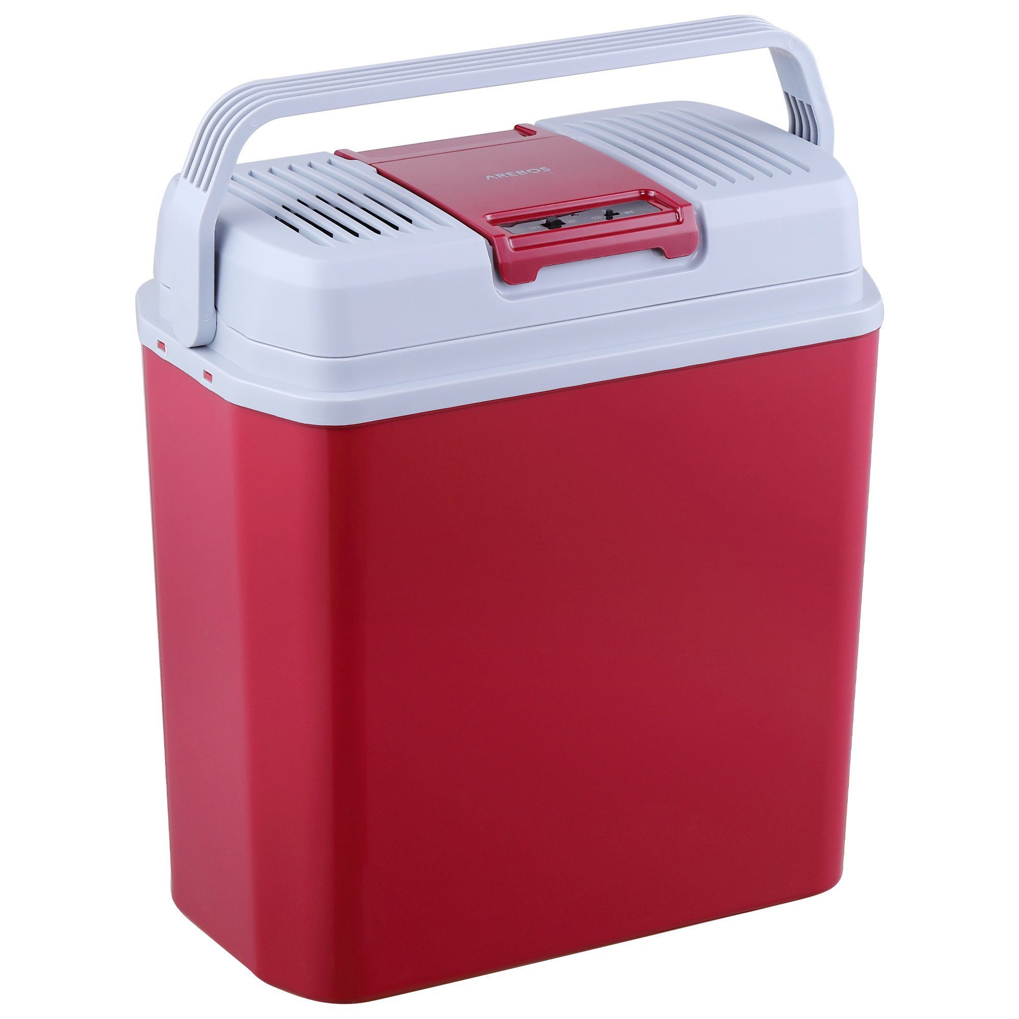 Arebos Elektrische Kühlbox, Mobil Kühlschrank ECO Modus, Kühlen & Warmhalten, 20 l