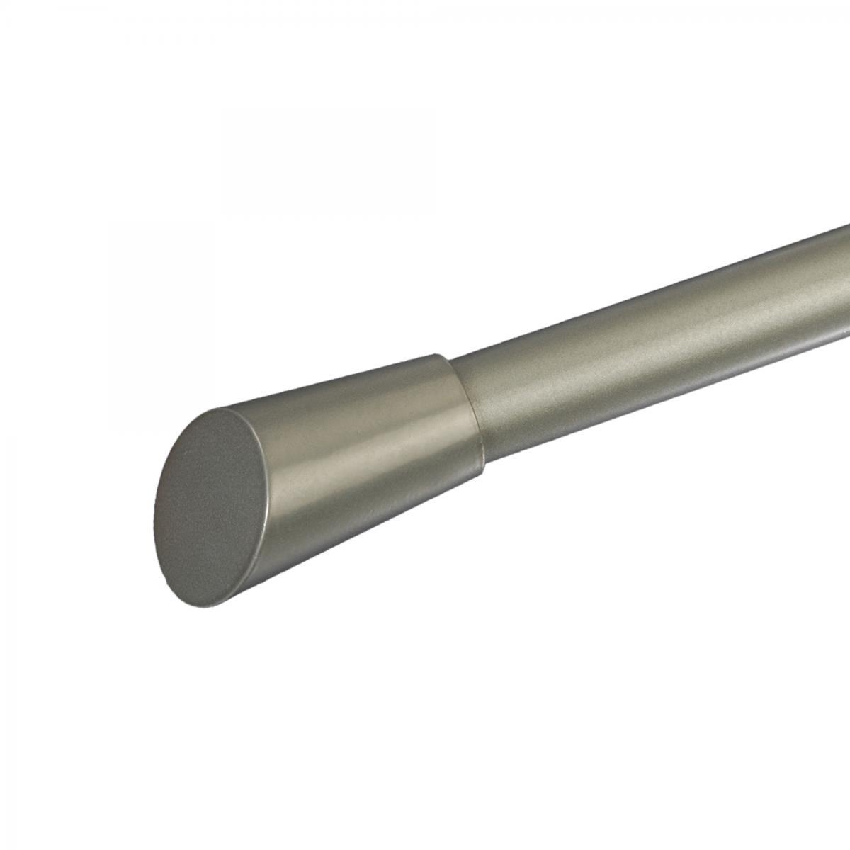 Bella Casa Endstück Bit für Gardinenstangen ø 20 mm, silbermatt, 1 Stück