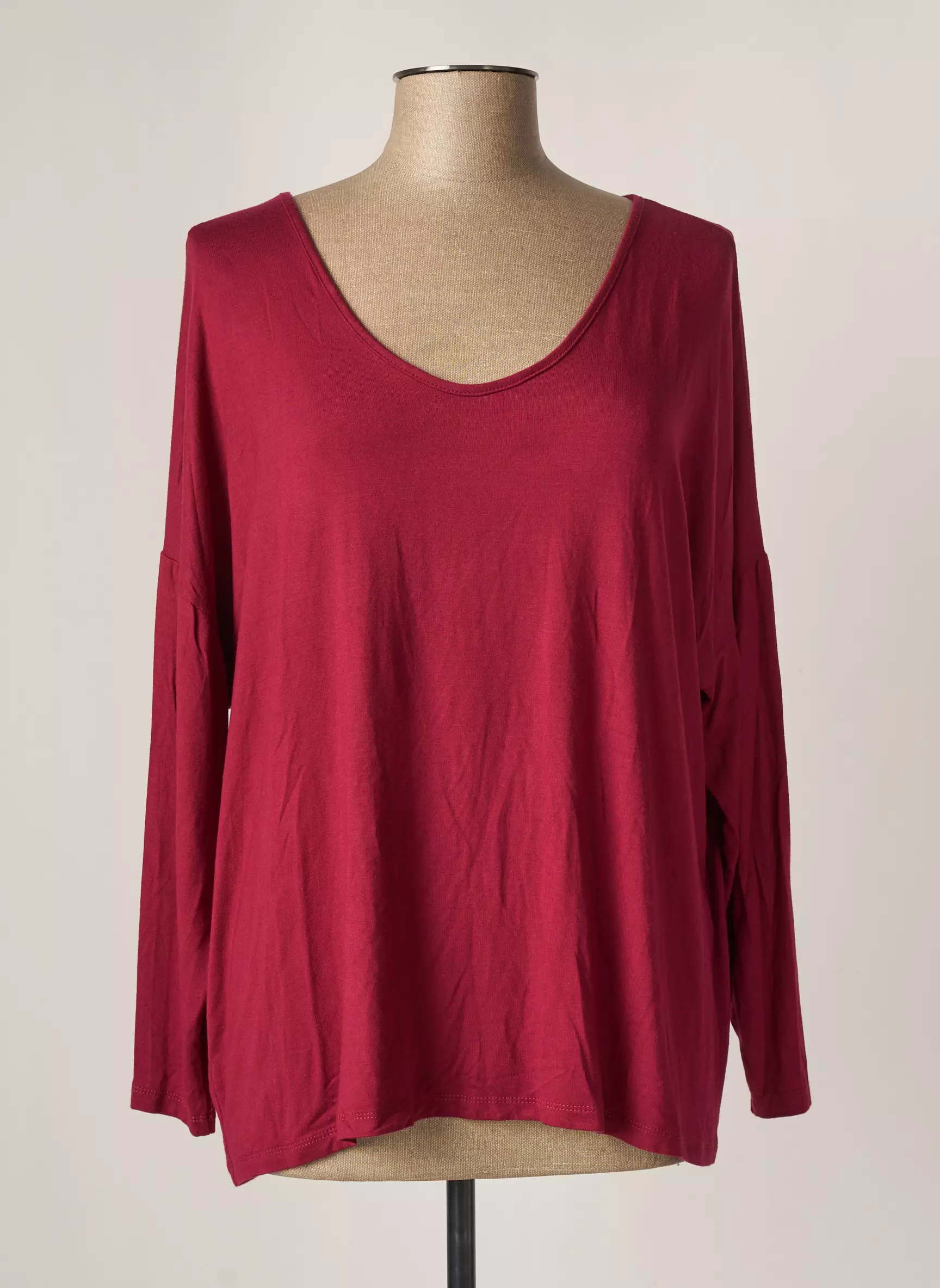 Joy Tshirts Femme couleur rouge