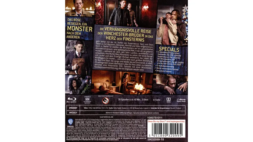 Supernatural: Staffel 14  [3 BRs]